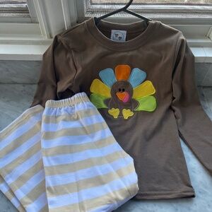 Smock Monkey Turkey Smock + Pants (5t)
